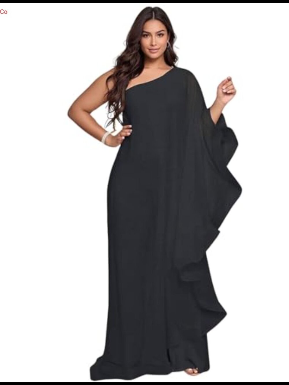 Sexy One Shoulder Long Sleeve Stretch Knit Jumpsuit Clubwear